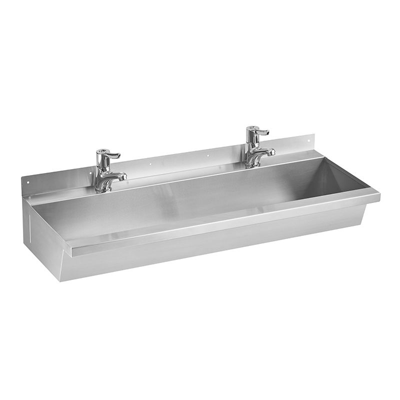 Stainless Steel Pre-Drilled Wash Trough