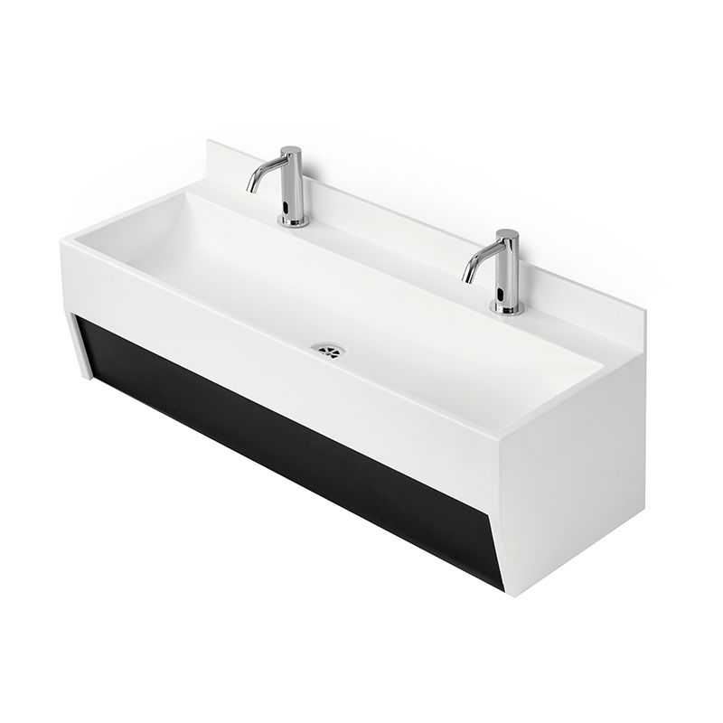 Corian Wall Mounted Taplanding Wash Trough