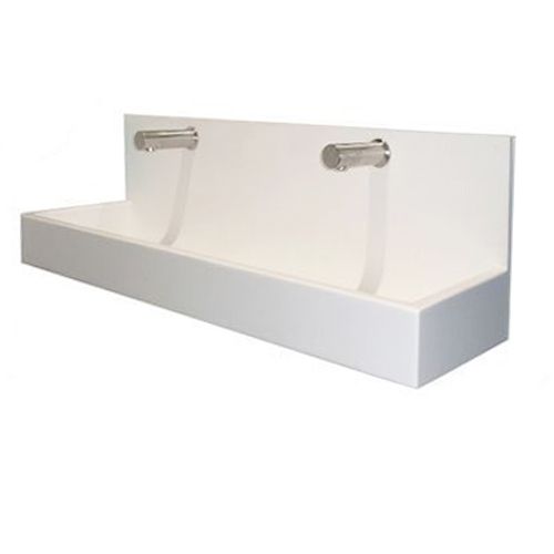 Corian Sit On Splashback Wash Trough