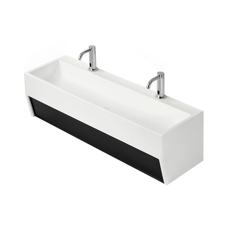 Corian Wall Mounted Nursery Wash Trough 