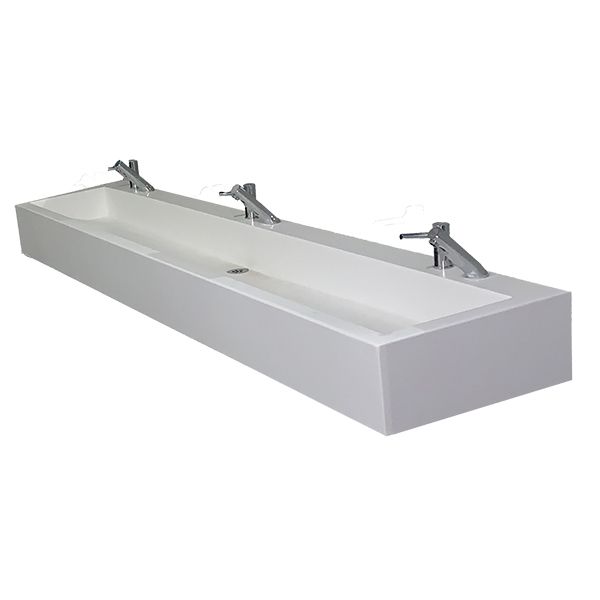 Corian Open Slope Wash Trough