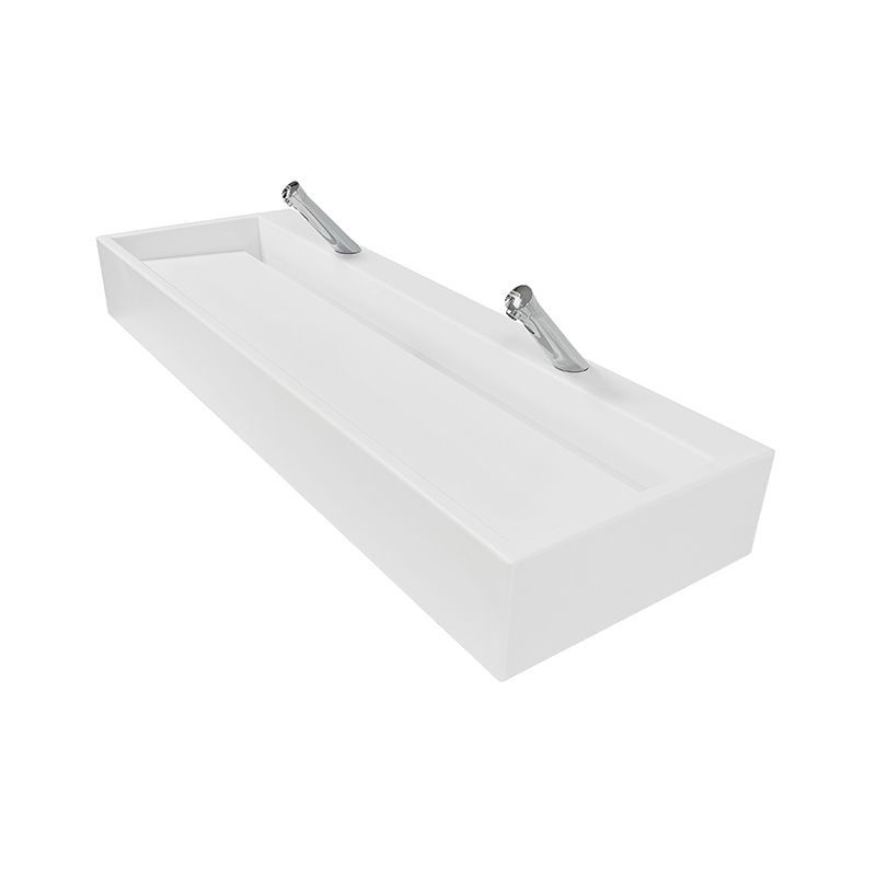 Corian Contemporary Wash Trough