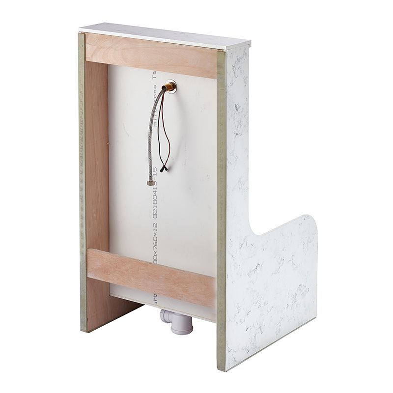 Solid Surface Single Wudu Foot Wash Trough