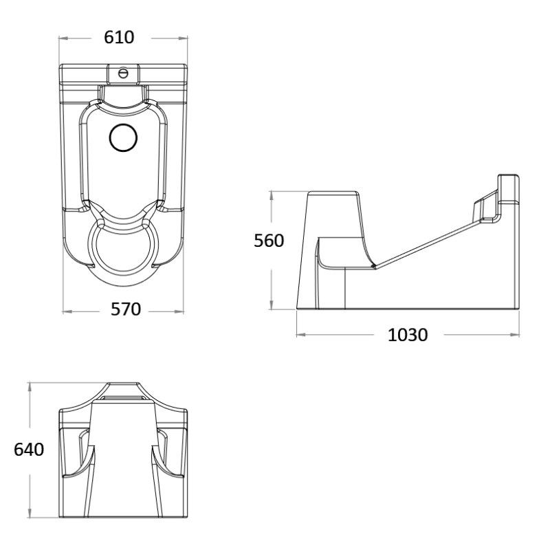 Complete Wudu Foot Wash Unit