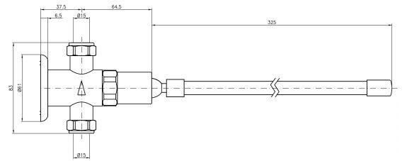 Knee Operated Wash Trough