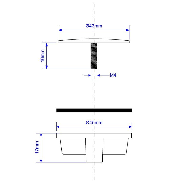 Stainless Steel Tap Hole Blank Stainless Steel Tap Hole Blank