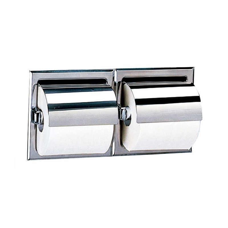 Bobrick Recessed Double Toilet Roll Holder