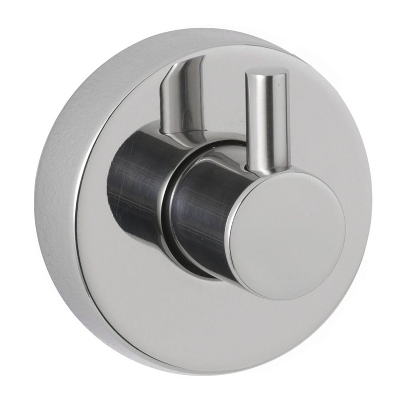 Bobrick Wall Mounted Single Coat Hook, Polished