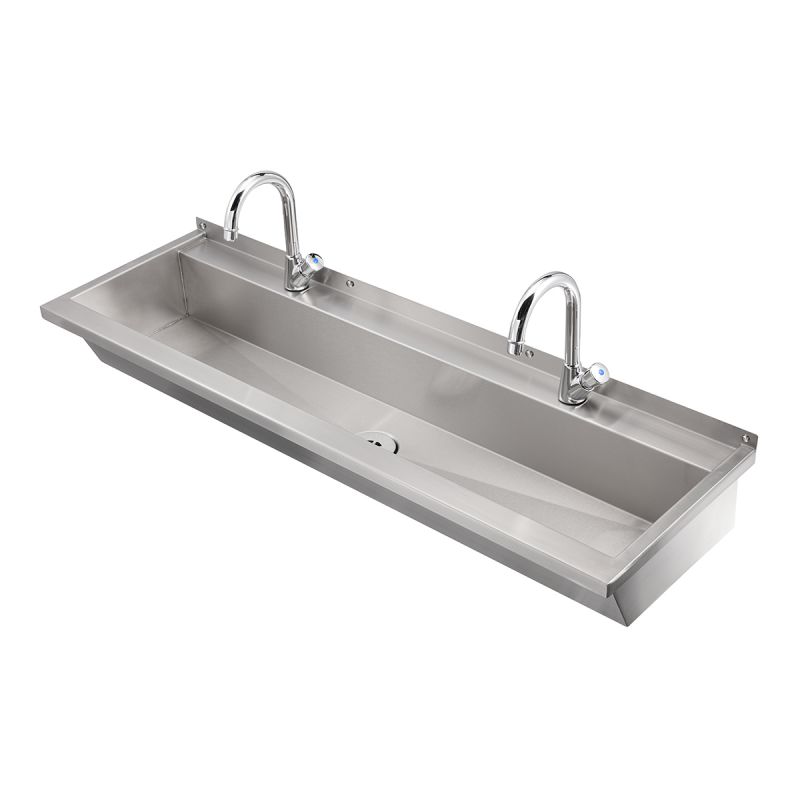 Heavy Duty Wall Mounted Bottle Filling Trough 