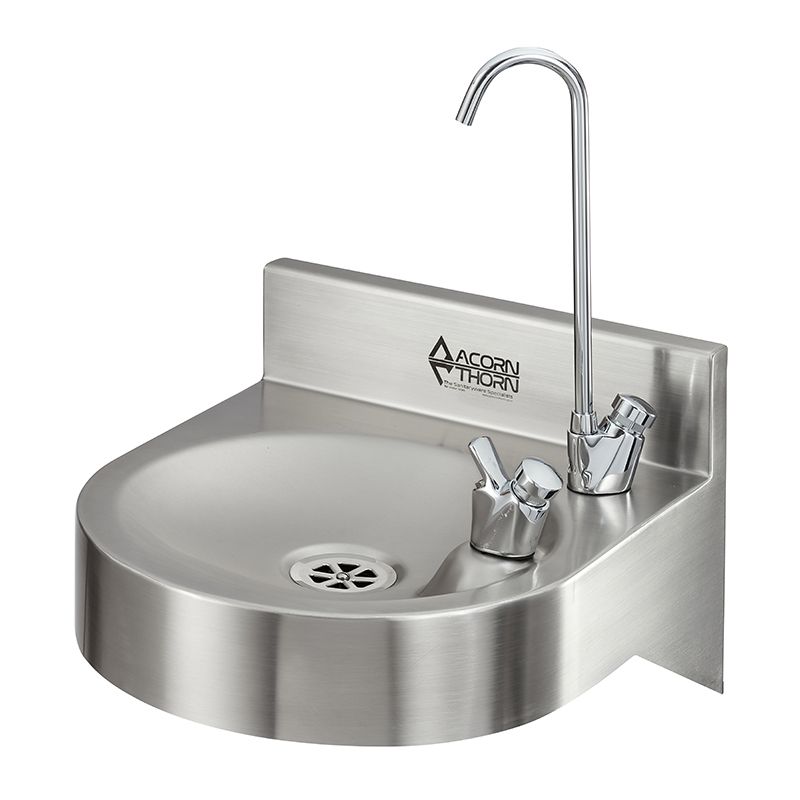 Wall Mounted Drinking Fountain With Bottle Filler