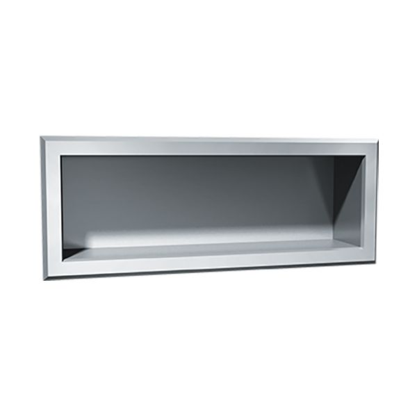 Stainless Steel Recessed Shelf
