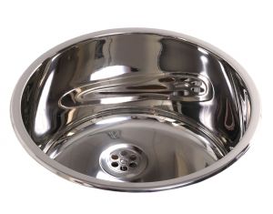 Inset Large Round Dental Sink image