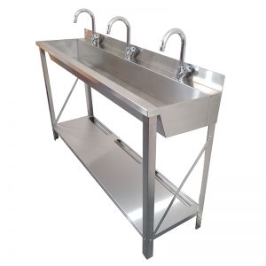 Heavy Duty Bottle Filling Trough With Frame image