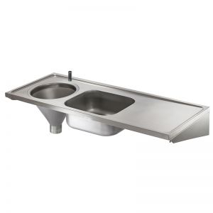 Hospital Disposal Unit with Sink and Plain Top image