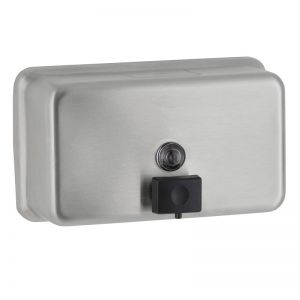 Bobrick Horizontal Manual Liquid Soap Dispenser image