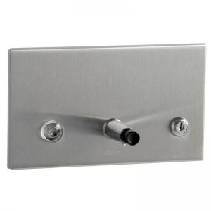 Bobrick Recessed Manual Liquid Soap Dispenser image