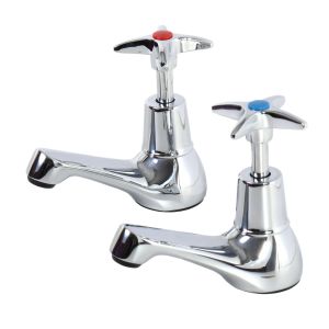 Cross Head Basin Pillar Taps image