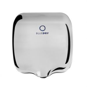 Blue Dry Eco Dry Hand Dryer, Polished Stainless Steel image
