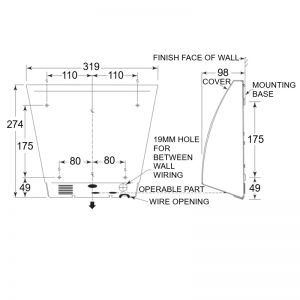 Bobrick InstaDry TM Automatic Hand Dryer image