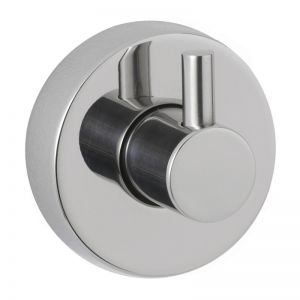 Bobrick Wall Mounted Single Coat Hook, Polished image