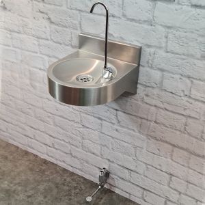 Bottle Filling Fountain Pedal Operated image
