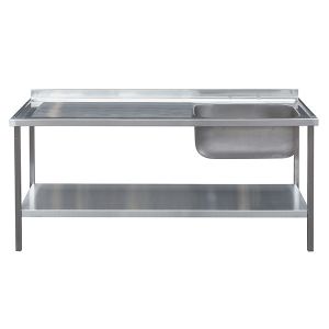 CATERING SINK - SINGLE BOWL, SINGLE DRAINER, 1500MM image