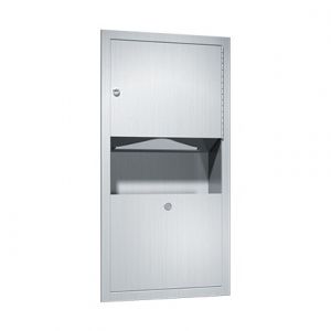 Small Towel Dispenser and Waste Bin image