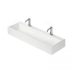 Corian Sit On Nursery Wash Trough image