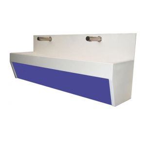 Corian Wall Mounted Splashback Wash Trough image