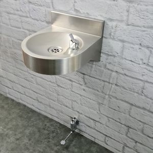 Foot Pedal Operated Drinking Fountain image