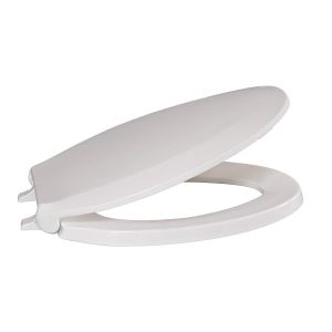 Elongated WC Seat & Cover - White  image