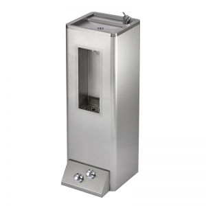 Drinking Fountain & Bottle Filler - Foot Operated image