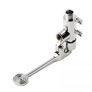 Foot Operated Floor Or Wall Mounted Foot Pedal Tap image