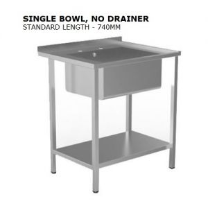 FREE STANDING CATERING SINK image