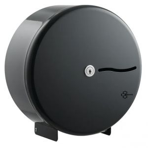 Graphite Grey Mini Jumbo Toilet Roll Dispenser image