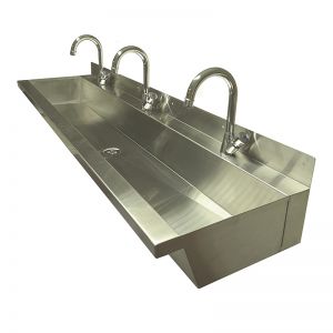 Heavy Duty Wall Mounted Bottle Filling Trough  image