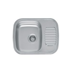 Inset Single Bowl Half Drainer Sink image