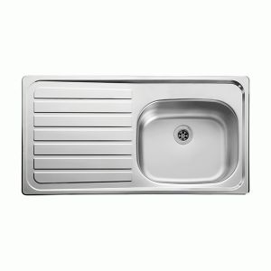 Inset Sink Top With Bowl And Left Hand Drainer image