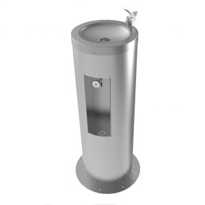 Round Combi Drinking Fountain & Bottle Filler image