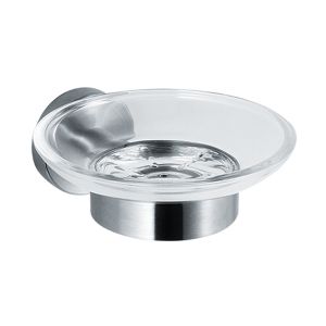 Soap Dish with Glass Soap Holder image