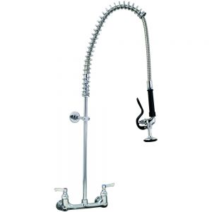 Wall Mounted Pre Rinse Twin Catering Tap image