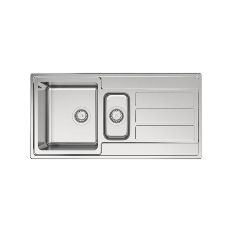Inset 1.5 Bowl & Drainer Kitchen Sink
