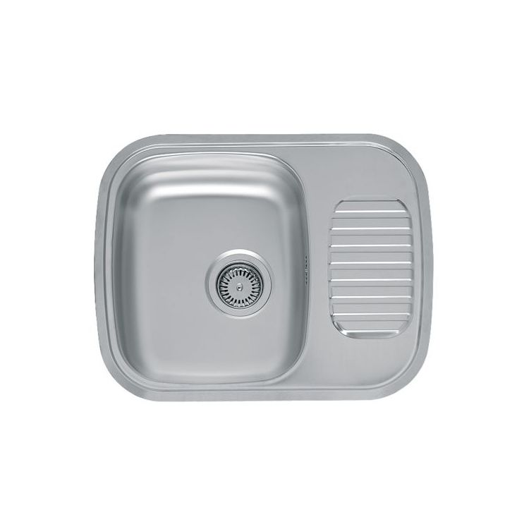 Inset Single Bowl Half Drainer Sink