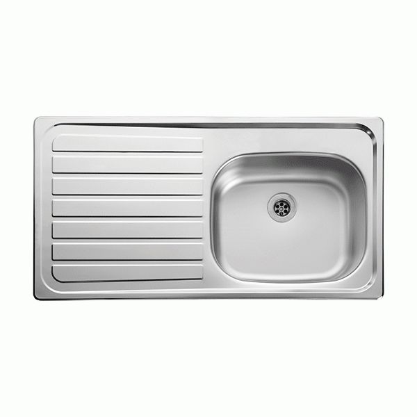 Inset Sink Top With Bowl And Left Hand Drainer