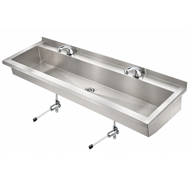 Knee Operated Wash Trough