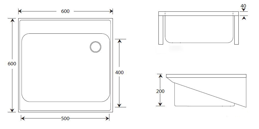 single bowl sink for hospitals