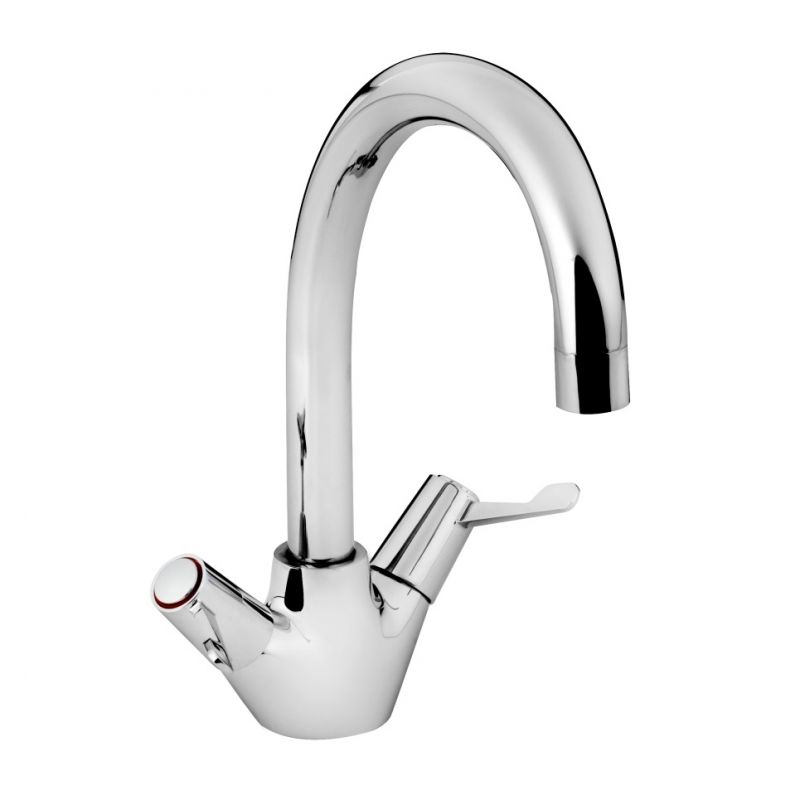 Monobloc Lever Mixer Swivel Spout