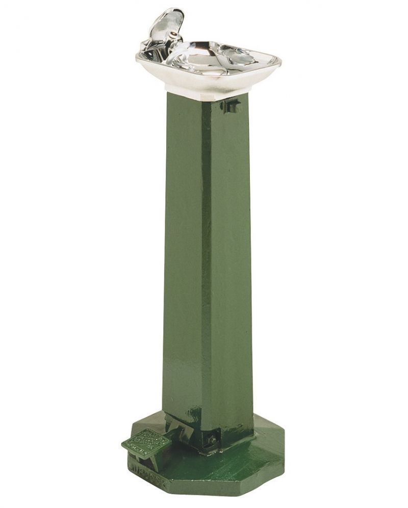 Square Free Standing Outdoor Drinking Fountain