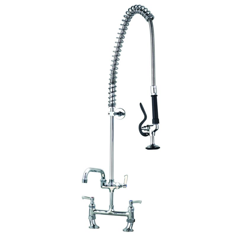 Pre Rinse Twin Catering Tap with Pot Filler