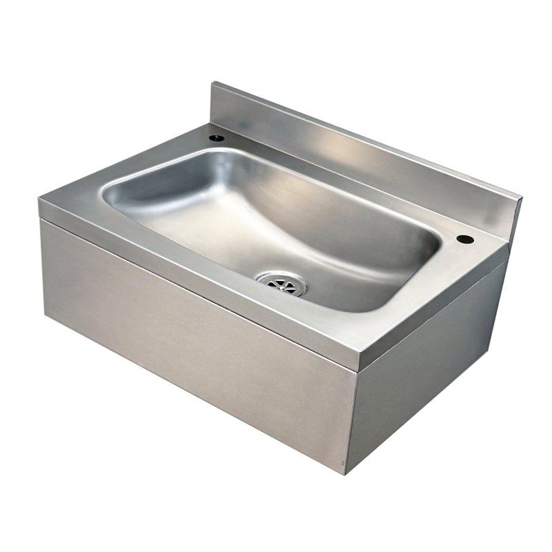 Wall Mounted Wash Basin with Apron Support